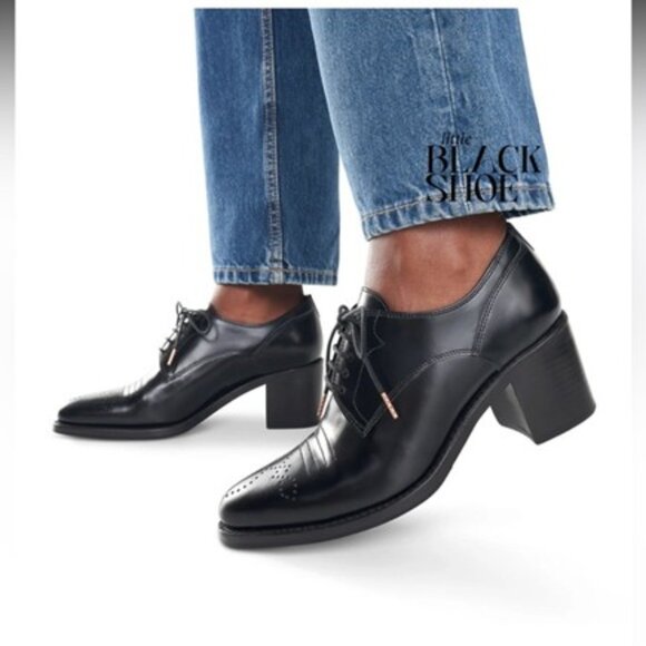 THE OFFICE OF ANGELA SCOTT Miss Button Derby Size 38 - Picture 4 of 7